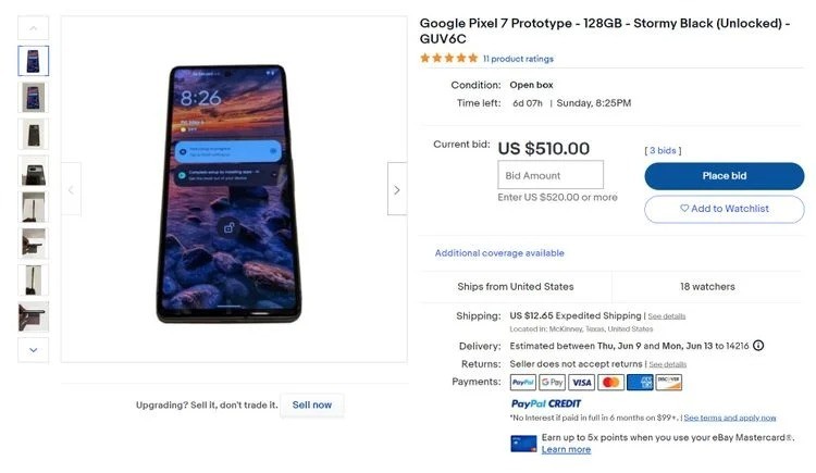 Google Pixel 7 bị rao bán trên eBay dù chưa ra mắt ảnh 2