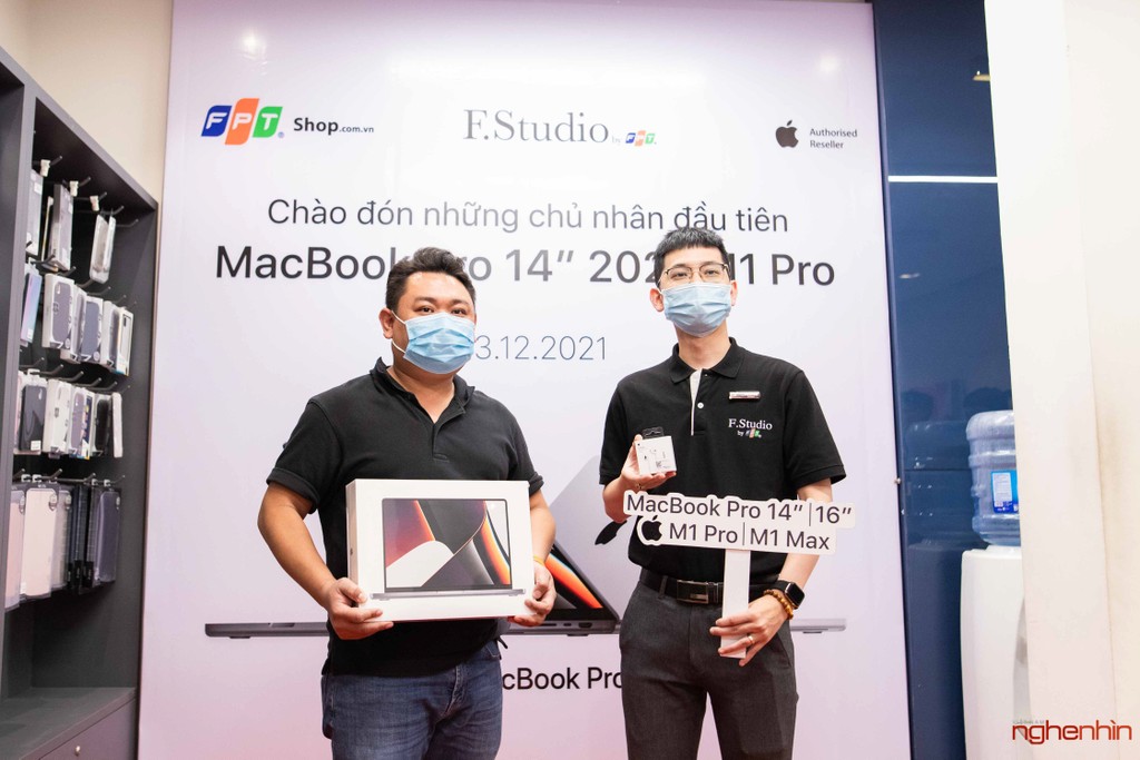 FPT Shop & F.Studio mở bán MacBook Pro 14/16 2021 chính hãng đầu tiên ảnh 1