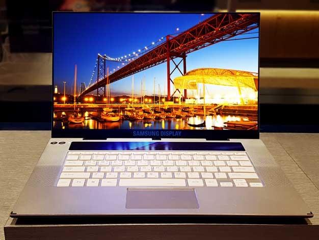 Laptop Samsung màn hình OLED 4K đầu tiên thế giới được sản xuất từ tháng 2 ảnh 1