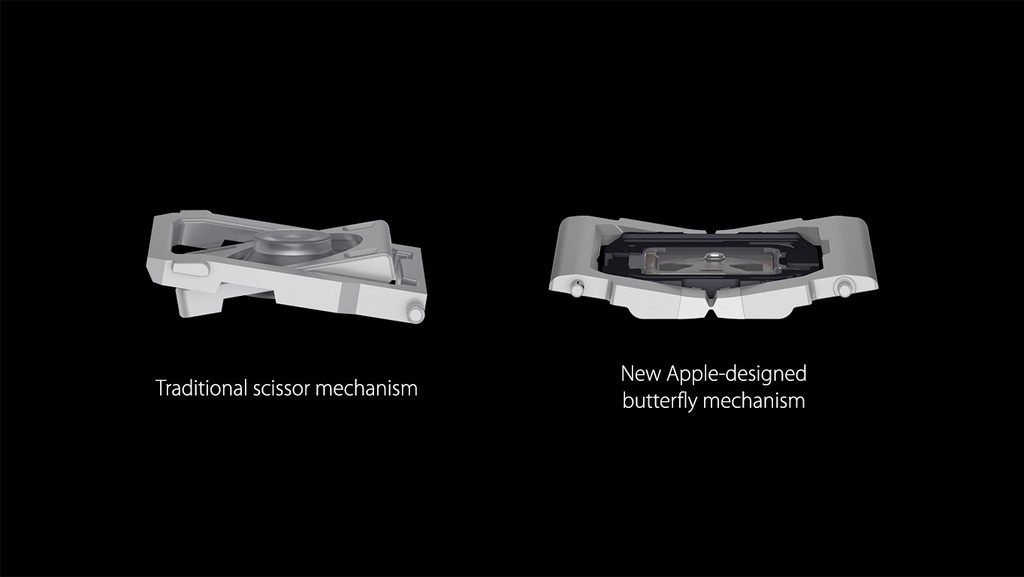 Bàn phím cánh bướm đầy lỗi, Apple đổi sang dạng cắt kéo cho MacBook ảnh 2