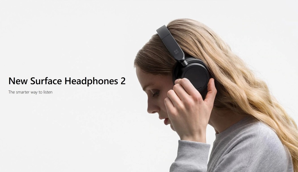 Tai nghe Surface Headphones 2 mới, chống ồn 12 nấc, pin 20 giờ, giá 199 USD ảnh 1