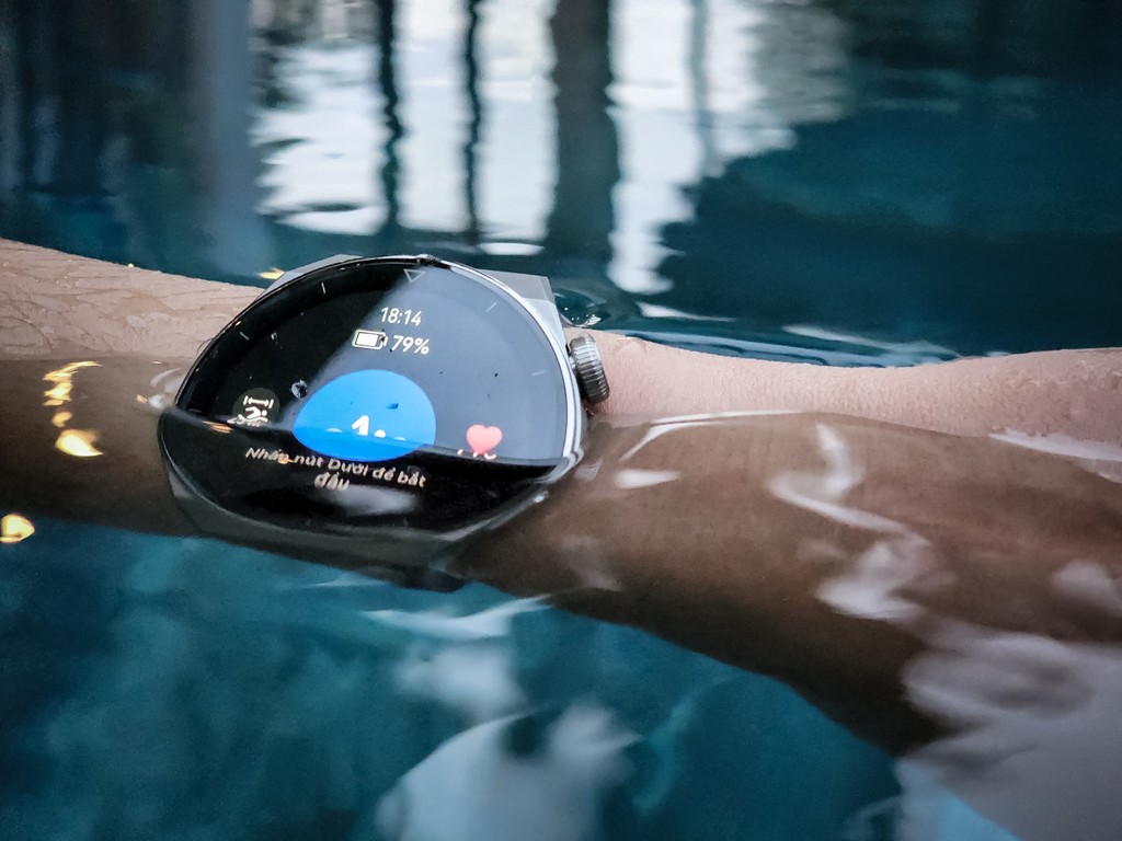 Đánh giá Huawei Watch GT 3 Pro: thiết kế cao cấp, lặn sâu 30m thoải mái  ảnh 5