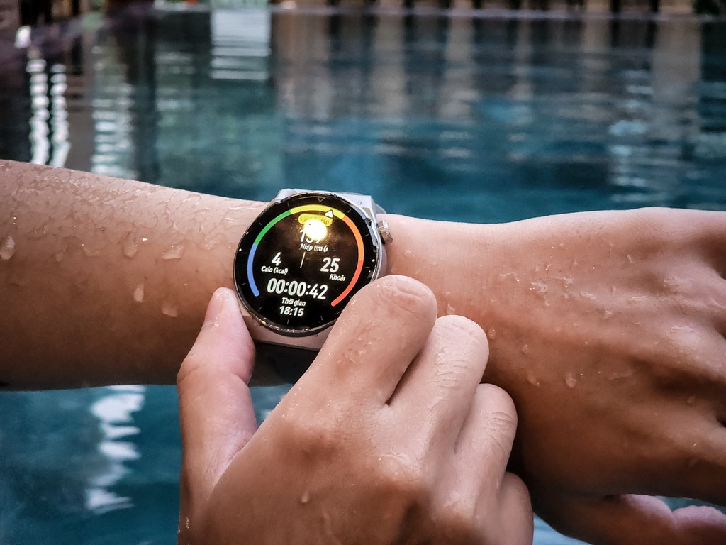Đánh giá Huawei Watch GT 3 Pro: thiết kế cao cấp, lặn sâu 30m thoải mái  ảnh 6
