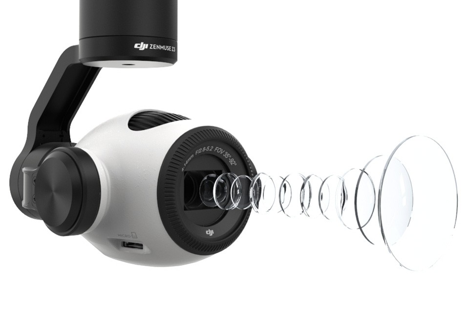 DJI Zenmuse Z3 - Flycam đầu tiên có zoom quang học ảnh 2