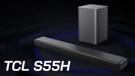 TCL ra mắt loa soundbar S55H công suất 220W với khả năng tạo hiệu ứng âm thanh Dolby Atmos 5.1.4