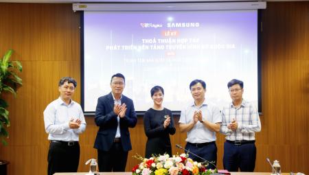 Samsung Việt Nam và Đài Truyền Hình Việt Nam hợp tác cài đặt ứng dụng VTVgo và tích hợp lên điều khiển TV 