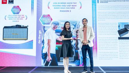 EDITORS' CHOICE AWARDS 2022 - Loa di động xách tay thương hiệu Việt Nam đáng mua của năm: PASION 2