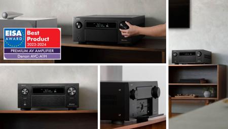 Denon AVC-A1H đạt giải AV Amplifier cao cấp tốt nhất của năm EISA Award Best Product 2023-24