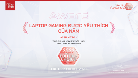 EDITORS' CHOICE AWARDS 2023: Acer Nitro V - Laptop Gaming được yêu thích của năm 2023