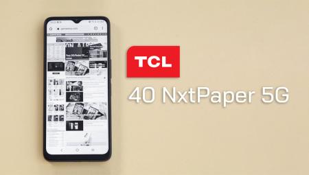 Trên tay TCL 40 NxtPaper 5G: Mẫu điện thoại kỳ lạ không giống ai của nhà TCL