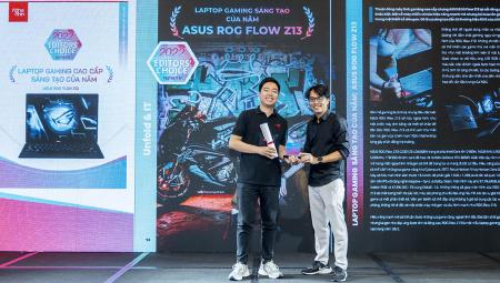 EDITORS' CHOICE AWARDS 2022 - Laptop gaming sáng tạo của năm: ASUS ROG Flow Z13