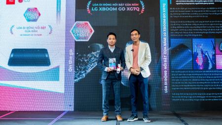 EDITORS' CHOICE AWARDS 2022 - Loa di động nổi bật của năm: LG XBOOM Go XG7Q