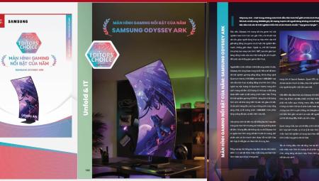 EDITORS' CHOICE AWARDS 2022 - Màn hình gaming nổi bật của năm: Samsung Odyssey Ark