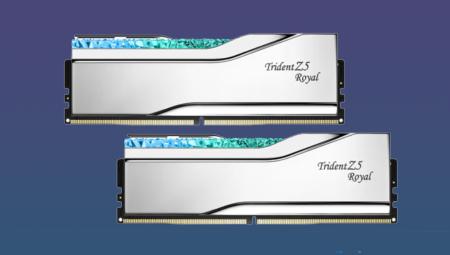 G.SKILL chính thức ra mắt bộ nhớ RAM DDR5 6400 CL32 Royal Halberd RGB dung lượng 32GB kép