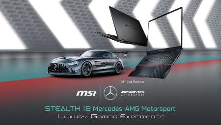 Mừng 1 năm bắt tay Mercedes-AMG, MSI tung cặp đôi laptop Stealth đặc biệt lấy cảm hứng siêu xe đua AMG GT2