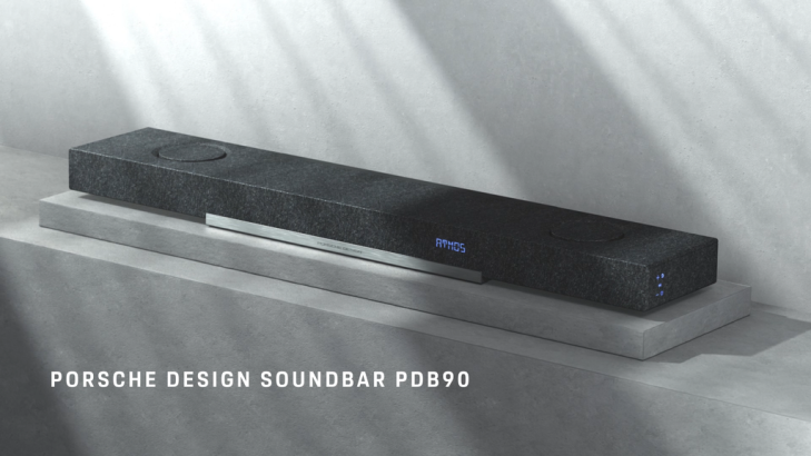 Porsche Design PDB90 - Soundbar hạng sang, sở hữu đến 16 driver, cấu hình surround atmos 5.1.2 ảnh 1