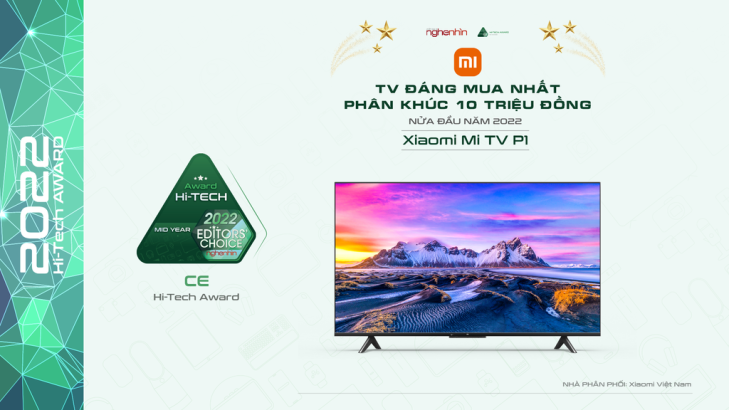 Hi-Tech Mid Year 2022: Xiaomi Mi TV P1 - TV đáng mua nhất phân khúc 10 triệu đồng ảnh 1