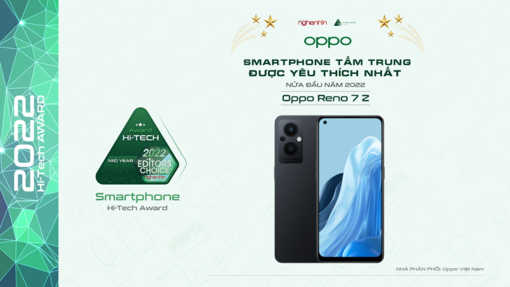 Hi-Tech Mid Year 2022: Smartphone tầm trung được yêu thích nhất - OPPO Reno7 Z 5G ảnh 1