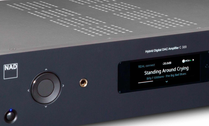 NAD C389 - Ampli hybrid digital tích hợp DAC, phono, cho phép nâng cấp streaming BluOS và Dirac Live ảnh 3