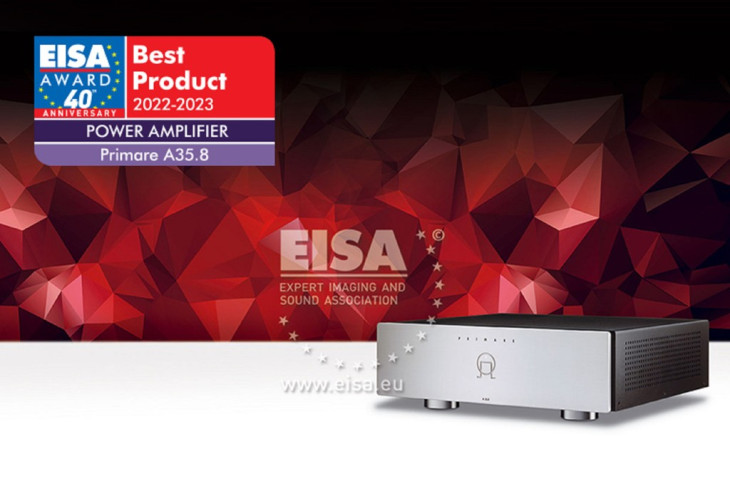 EISA 2022-2023 vinh danh “Ampli công suất tốt nhất” dành cho Primare A35.8 ảnh 1