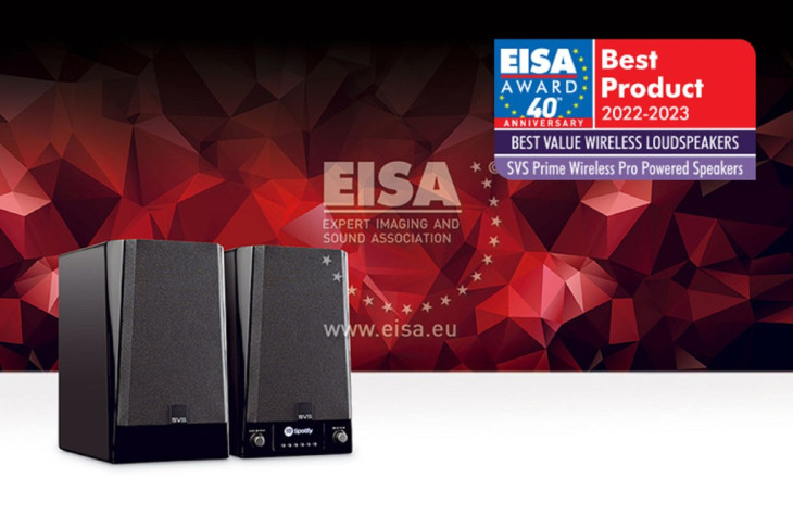 SVS Prime Wireless Pro đạt giải “Loa không dây đáng giá nhất” tại EISA 2022-2023 ảnh 1