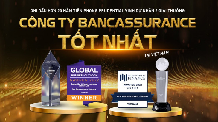 Prudential Việt Nam nhận 2 giải thưởng uy tín cho kênh phân phối qua hợp tác Ngân hàng ảnh 2