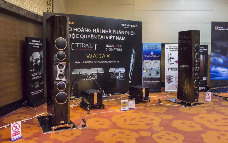 Hệ thống âm thanh 32 tỷ đồng tại Vietnam Hi-End Show 2022 Hà Nội, riêng cặp loa Tidal đã có giá 19 tỷ đồng ảnh 2