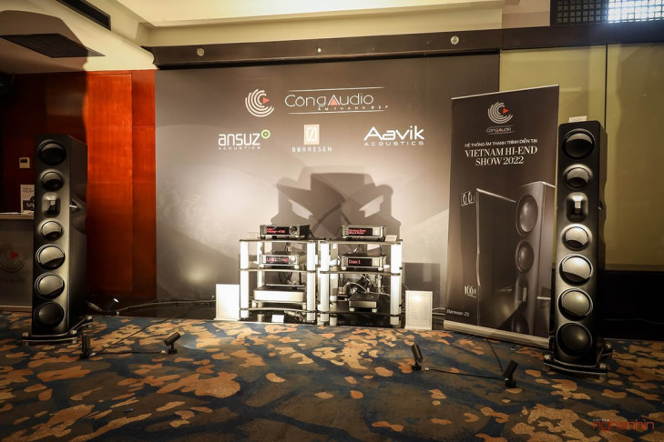 Dàn âm thanh 35 tỷ đồng của Công Audio tại Vietnam Hi-End Show 2022, bộ dây Ansuz có giá hơn 14 tỷ đồng ảnh 8