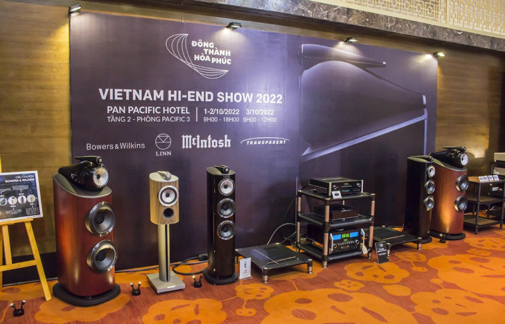 Đông Thành - Hòa Phúc tại triển lãm Vietnam Hi-End Show 2022 Hà Nội: dàn âm thanh 10 tỷ đồng với cặp loa Bowers & Wilkins 801 D4 ảnh 10