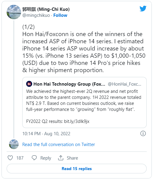 Giá iPhone 14 tăng - liệu có xứng đáng? ảnh 1