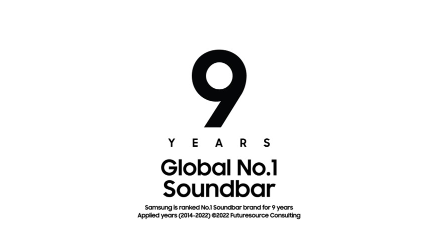 Samsung dẫn đầu doanh số loa soundbar thị trường toàn cầu trong 9 năm liên tiếp