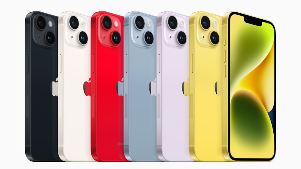 Apple ra mắt iPhone 14 và 14 Plus phiên bản màu vàng mới tuyệt đẹp